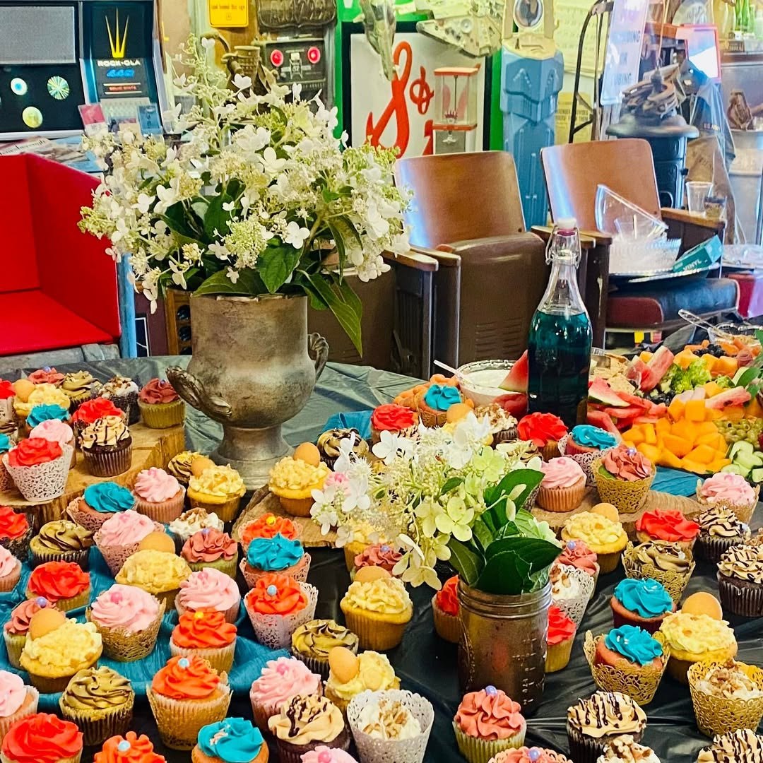 Cupcake and grazing display